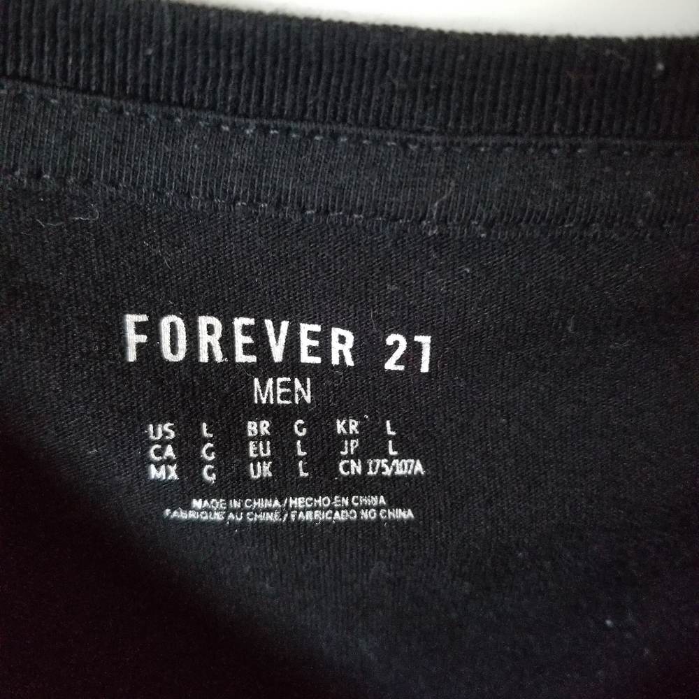 5 pc Forever 21 men, Abercrombie, INC, shirts lrg - Picture 2 of 16